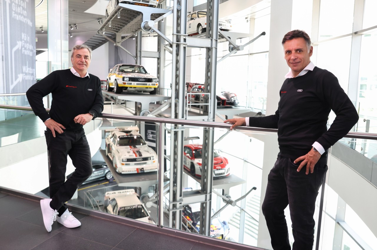 Carlos Sainz Lucas Cruz Audi Rallye Dakar 2022