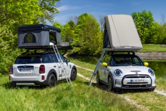 MINI presenta las nuevas tiendas de techo para su gama electrificada MINI tiendas techo
