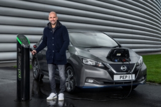 Pep Guardiola conduce coches eléctricos desde hace tres años Pep Guardiola conduce coches electricos