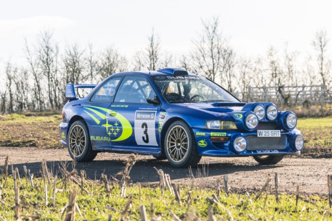 Subaru Impreza WRC de Richard Burns tres cuartos