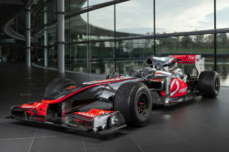 A subasta el McLaren-Mercedes MP4-25 (2010) de Fórmula 1 de Lewis Hamilton Subasta McLaren-Mercedes MP4-25 Lewis Hamilton