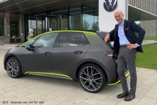 Volkswagen ID.X Concept: un compacto eléctrico de 329 CV Volkswagen ID.X Concept