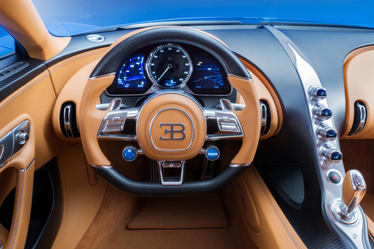 extras bugatti chiron 