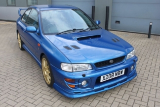 A subasta este exclusivo Subaru Impreza P1 de 2000 subasta subaru impreza p1 2000