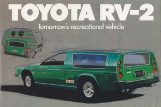 Toyota RV-2 (1972): el vehículo camper hace medio siglo Toyota RV-2 1972