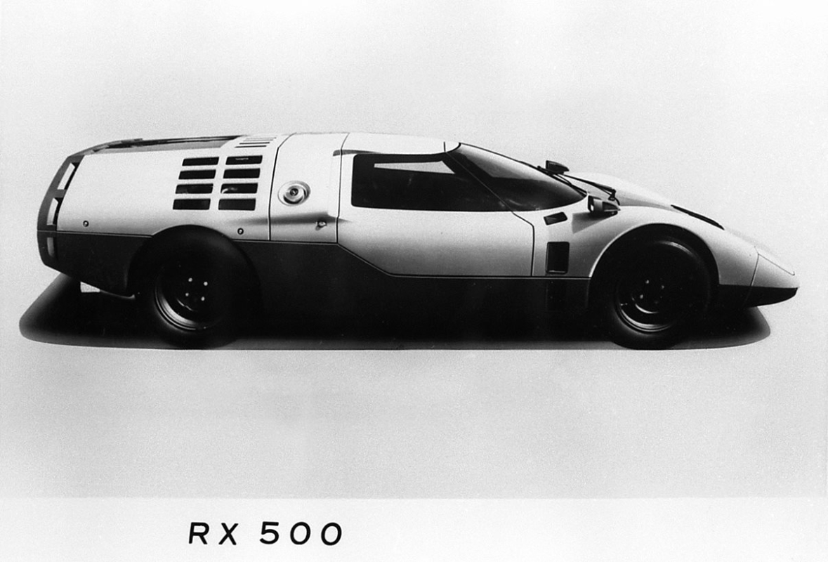 Mazda RX500, el prototipo futurista que abrió la década de los 70