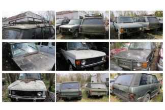 Estos 16 Range Rover clásicos abandonados están a la venta venta 16 range rover clasicos abandonados