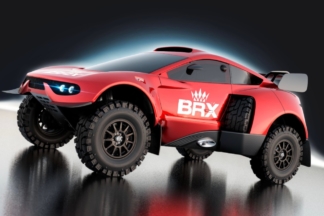 El equipo BRX correrá el Dakar 2022 con un coche alimentado por residuos agrícolas BRX Hunter T1+