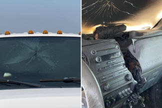 Así se 'funde' el interior de un coche si le cae un rayo encima Coche si le cae un rayo