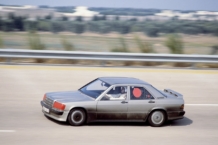 Mercedes 190 E 2.3-16, la berlina revienta-récords Mercedes-Benz 190 E 2.3-16 record