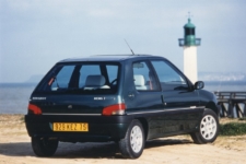 Peugeot 106 Roland Garros trasera