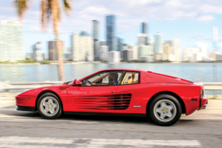 PRUEBA: Ferrari Testarossa prueba del Ferrari Testarossa en Miami