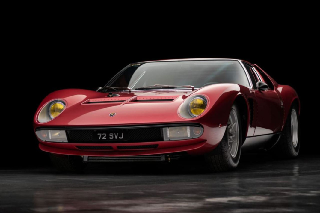 venta lamborghini miura svj 1972