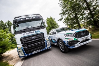 Los Ford Ranger MS-RT y Ford F-Max se visten de rally Ford Ranger MS-RT y Ford F-Max