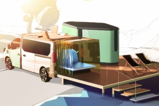 Hotel Hippie Caviar, la autocaravana camper hippie-chic de 5 estrellas Hotel Hippie Caviar