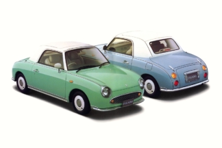 Nissan Figaro (1991): el cabrio de estilo retro y tecnología noventera Nissan Figaro 1991
