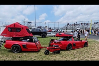 Este Honda NSX es el camper que tendría cualquier petrolhead honda nsx camper