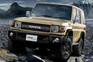 El Toyota Land Cruiser 70 sigue a la venta 37 años después de su lanzamiento