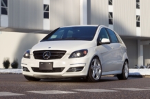 El día que Mercedes instaló un V8 en un humilde Clase B 200 CDI Mercedes B 55 2011