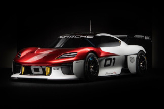 Porsche Mission R, un prototipo de carreras eléctrico y sostenible, con casi 1.100 CV Porsche Mission R