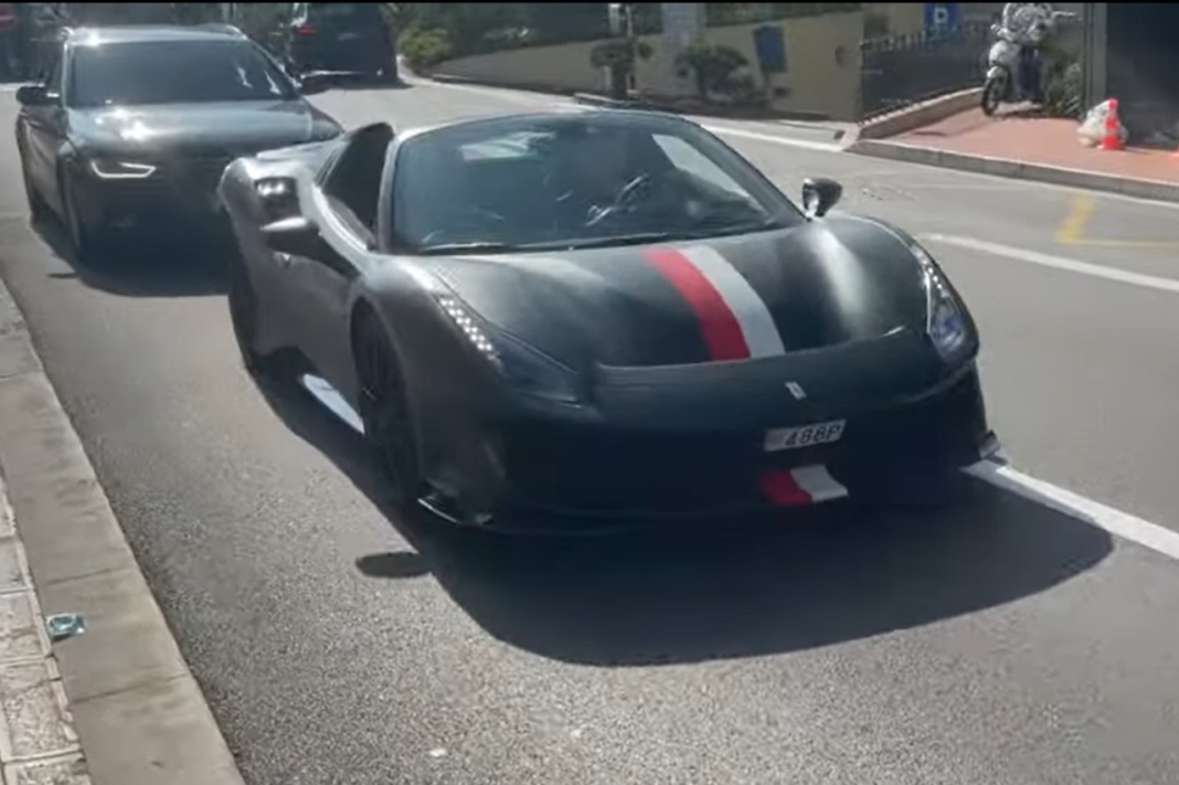 Charles Leclerc Ferrari 488 Charles Leclerc Ferrari 488