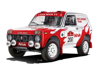 El LADA Niva volverá a competir en el Rally Dakar LADA rally Dakar