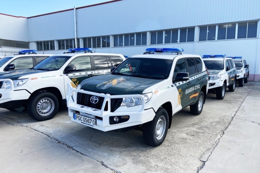 Los nuevos coches de la Guardia Civil