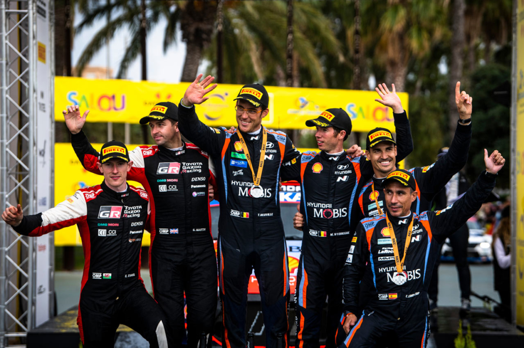 Dani Sordo podio rallye cataluña 2021