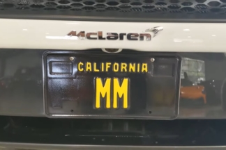 A la venta una placa de matrícula muy rara por 24,5 millones de dólares en California placa de matrícula muy rara por 24,5 millones