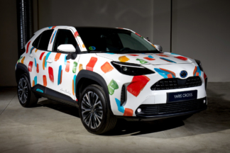 Toyota Yaris Cross by Arena Martínez, arte sobre ruedas