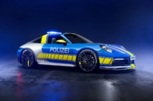 TechArt convierte este Porsche 911 Targa 4 en un coche de Policía Porsche 911 Targa 4 TechArt