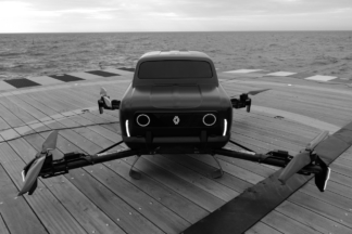 Renault Air4 Concept: un coche volador inspirado en el Renault 4 por su 60 aniversario Renault Air4 Concept coche volador