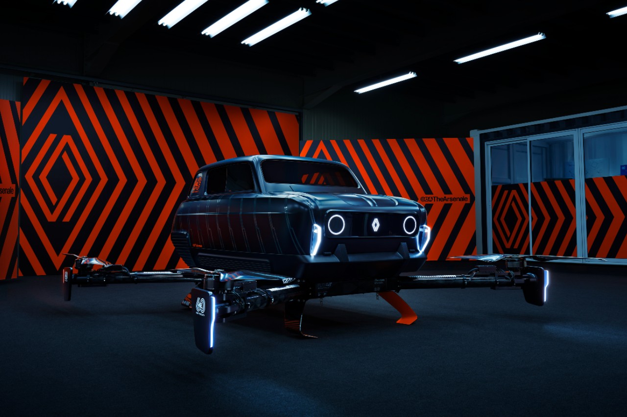 Renault Air4 Concept coche volador
