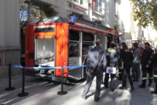 Camión de bomberos eléctrico