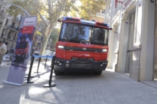 Camión de bomberos eléctrico
