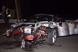 Vídeo: un prototipo del Ferrari SF90 Stradale, destruido en un accidente ferrari sf90 stradale accidente