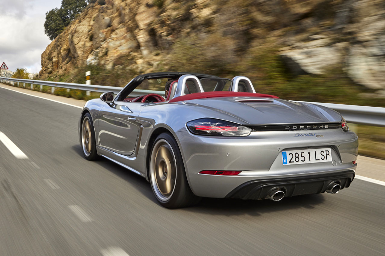 prueba del Porsche Boxster 25º Aniversario