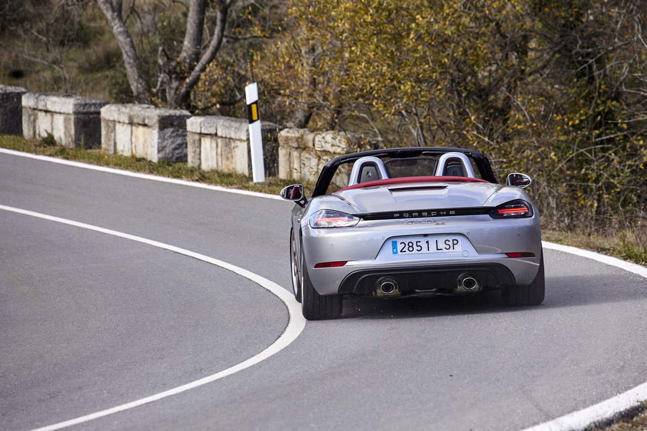 prueba del Porsche Boxster 25º Aniversario