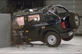 Vídeo: el Ford Bronco falla en el Top Safety Pick del IIHS Ford Bronco