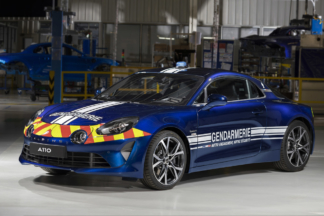 Así es el Alpine A110 de la Gendarmería Nacional de Francia