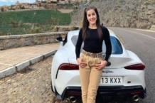 Carolina Marín conduce el nuevo Toyota GR Supra carolina marin toyota gr supra