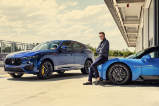 David Beckham estrena un nuevo superdeportivo, el Maserati MC20 David Beckham Maserati MC20