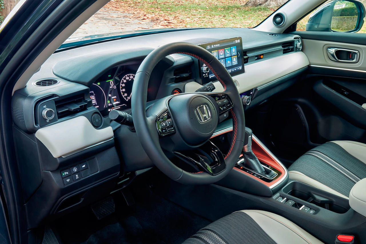 interior del Honda HR-V Hybrid 2022 interior del Honda HR-V Hybrid 2022