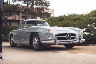 A subasta este impecable Mercedes 300 SL Roadster de 1958 subasta mercedes 300 sl roadster 1958