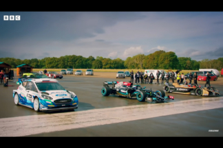 Vídeo: Top Gear enfrenta a un WRC, un Fórmula 1 y un Fórmula E en una drag race top gear enfrenta wrc formula 1 formula e drag race
