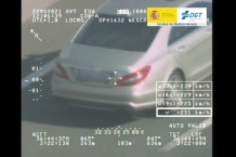 Vídeo: Pegasus caza un Mercedes CLS a 239 km/h Mercedes CLS a 239 km/h