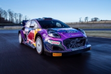 El Ford Puma Hybrid Rally1 M-Sport muestra sus pinturas de guerra Ford Puma Hybrid Rally1 M-Sport