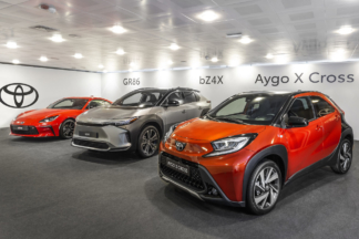 Así son en persona los nuevos Toyota bZ4X, Aygo X Cross y GR86