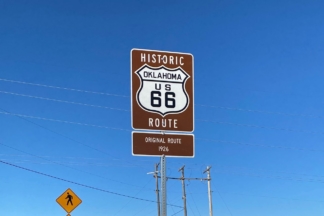 Oklahoma añade 200 señales históricas en la famosa Ruta 66 Oklahoma Ruta 66
