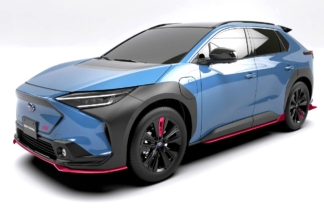 Subaru Solterra STI Concept, así sería la versión deportiva del SUV Subaru Solterra STI Concept